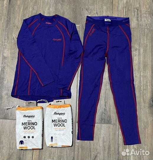 Новый термо комплект Bergans 128-134
