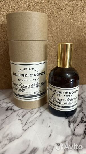 Духи Zelinski & rozen Black Pepper &Amber, Neroli