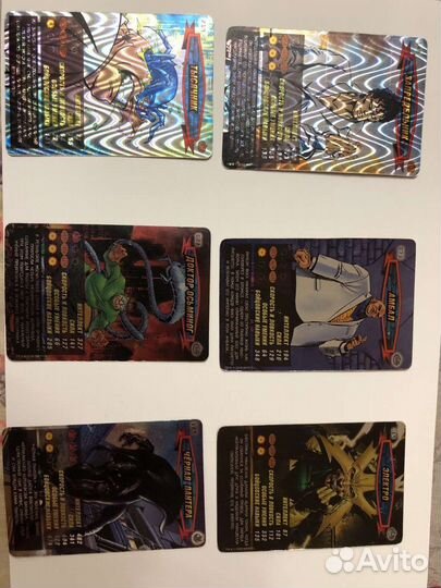 Карточки человек паук