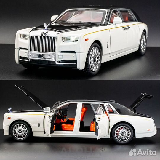 Детская машинка Rolls-Royce Phantom 1:18, модель м