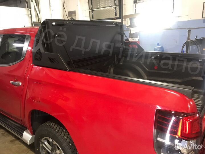 Крышка кузова на mitsubishi l200 четырёхсекционная