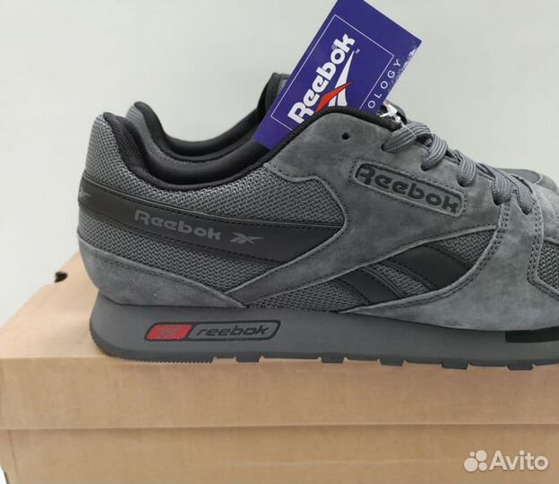 Кроссовки Reebok 47-51 артикул 3125 серый