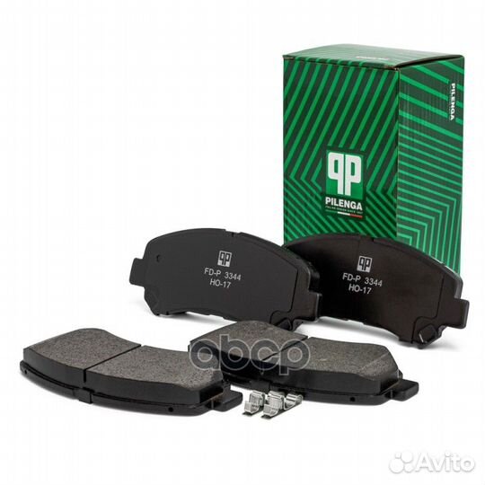 Колодки тормозные дисковые перед, FDP3344 P