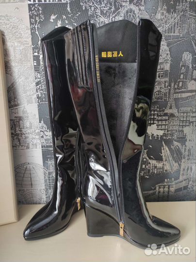 Сапоги демисезон 36р. Новые