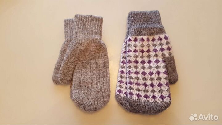 Шапка, варежки детские