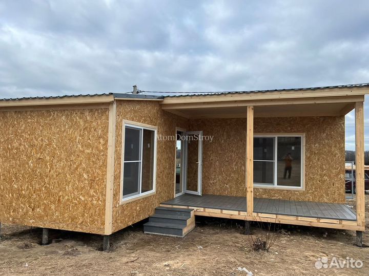 Модульный дом из бытовок