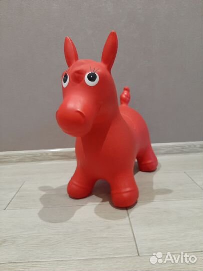 Резиновый ослик прыгун