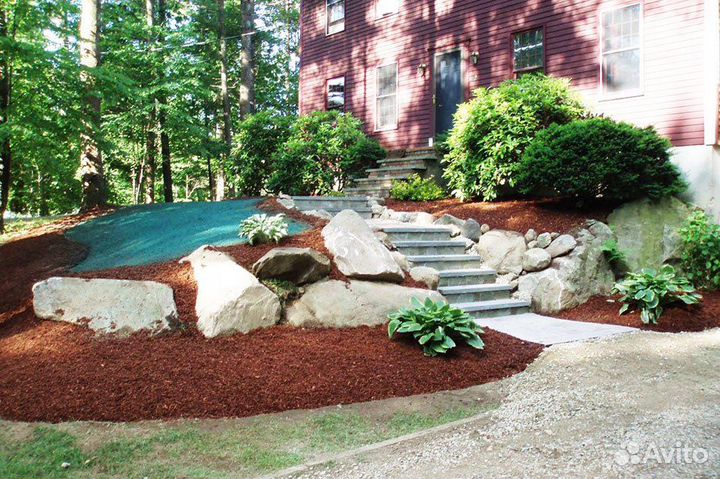 Сосновая кора / Мульча / 60л / доставка