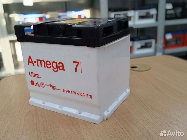 Авто Аккумулятор А-mega 7 50ah Продажа Доставка