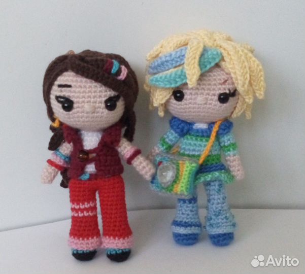Вязаные персонажи популярных мультсериалов