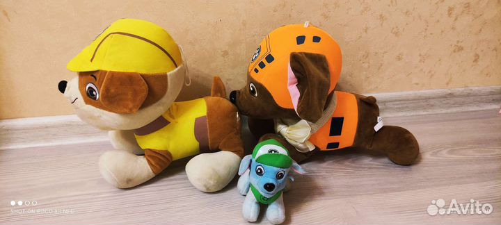 Игрушки щенячий патруль