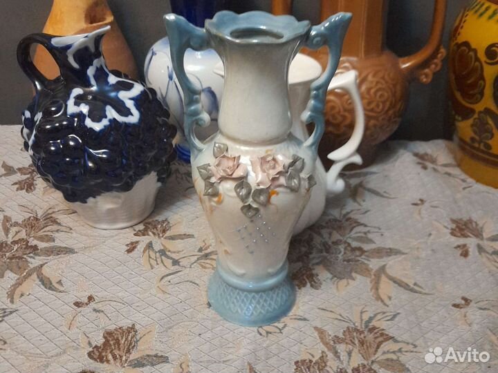 Ваза,Кувшин,графин.фарфор СССР лфз