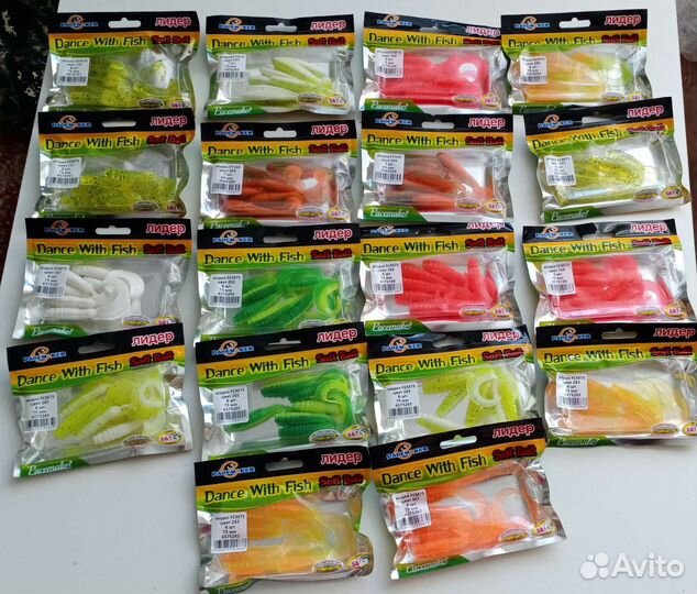 Силиконовые приманки pakemaker (резина силикон)