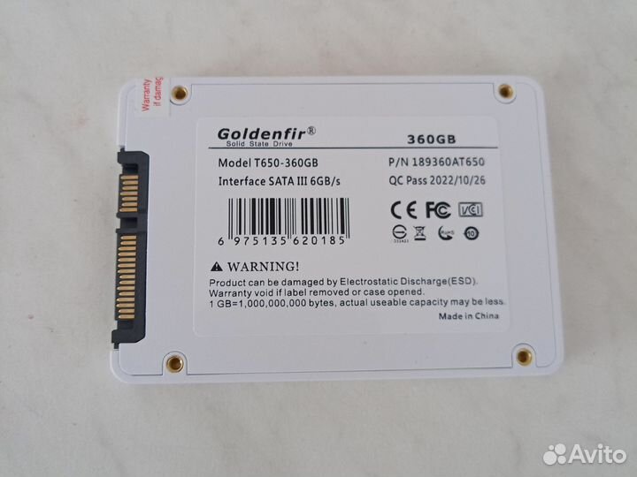 SSD 360Gb