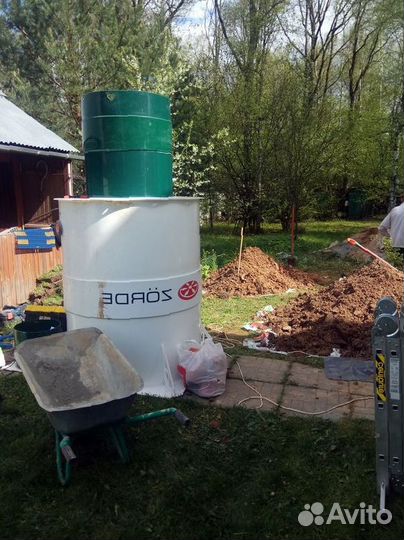 Автономная канализация септик для дома