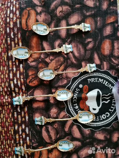 Продам винтажные ложечки, чашку, вазу для фруктов