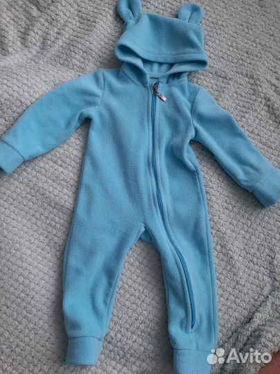 Флисовый комбинезон 74