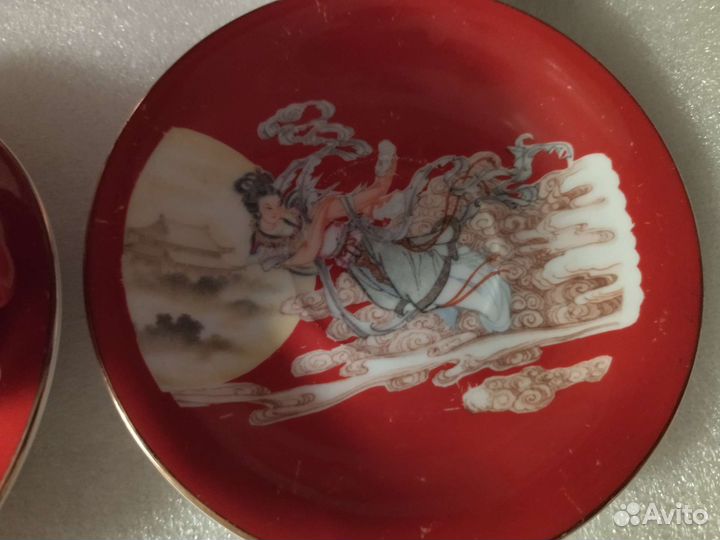 Сервиз чайный старинный из Китая