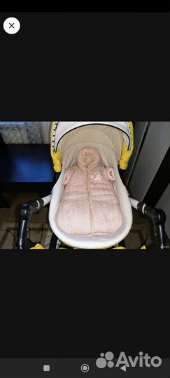 Коляска 3 в 1 dada paradiso