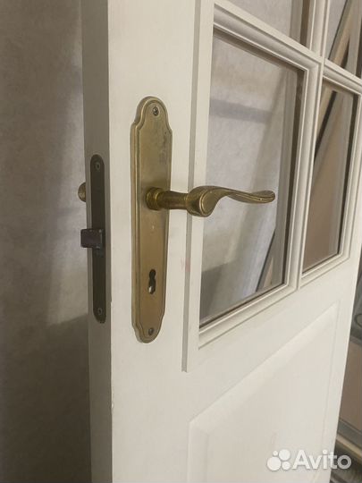 Дверь деревяная без стекла 203 на 81