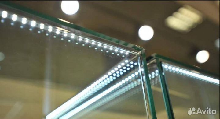 Подсветка витрин светодиодной лентой