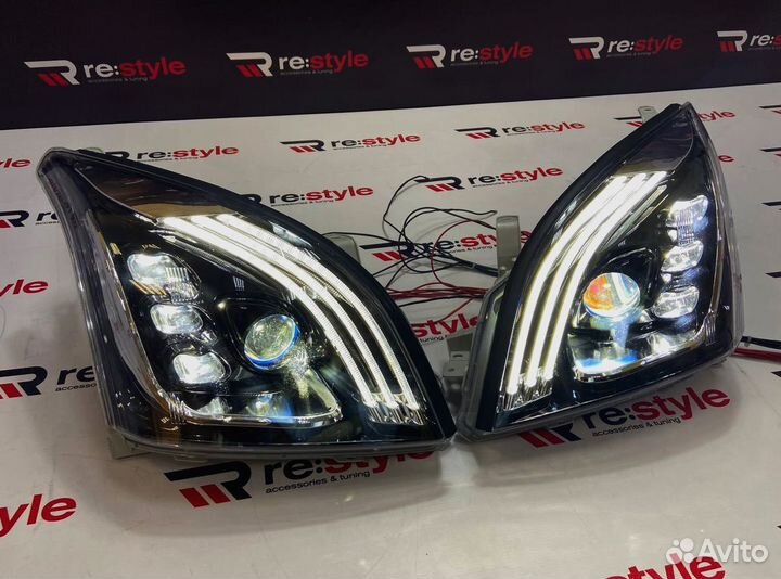 Передние фары Toyota Land Cruiser Prado 120 02-09 г