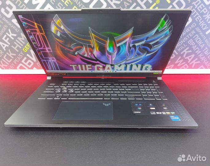 Asus TUF Gaming F17 RTX4060/i7-12700H/16Gb/17.3 FH