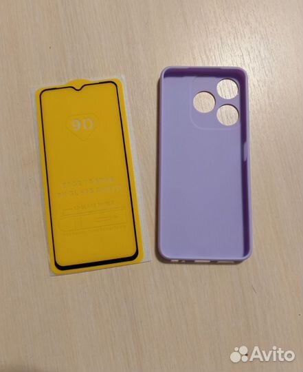 Чехол и защитное стекло на Tecno spark 10