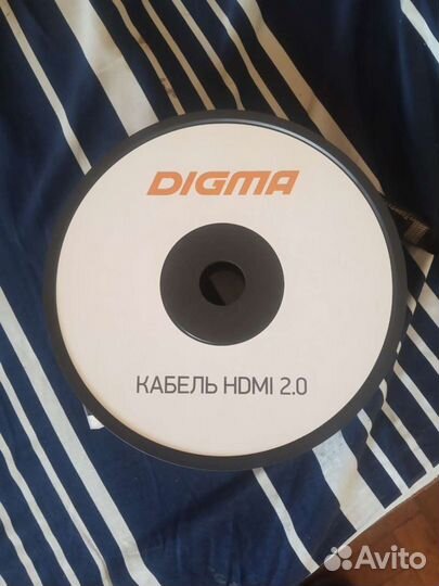 HDma кабель digma новый 20 метров
