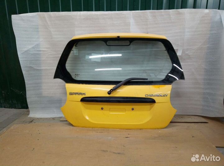 Chevrolet spark шевроле спарк крышка багажника две