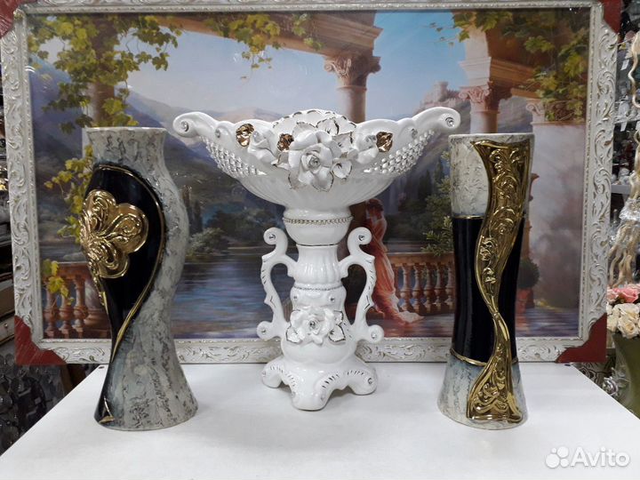 Вазы и конфетницы