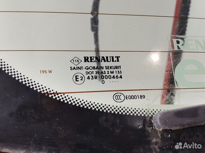 Крышка (дверь) багажника для Renault Scenic 3