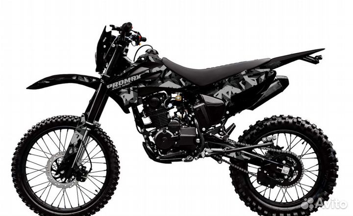 Кроссовый мотоцикл promax army 250 black