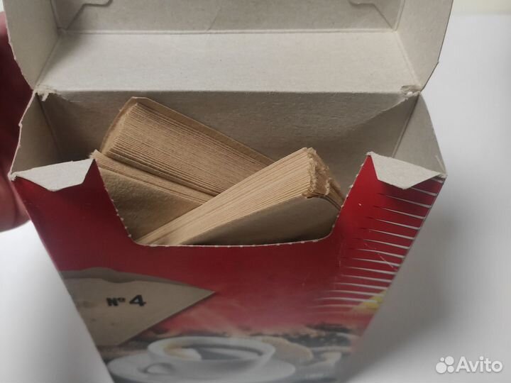 Фильтры для кофе Filtero classic #4 80штук