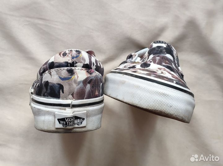 Полуботинки без шнурков унисекс vans V18DHF2