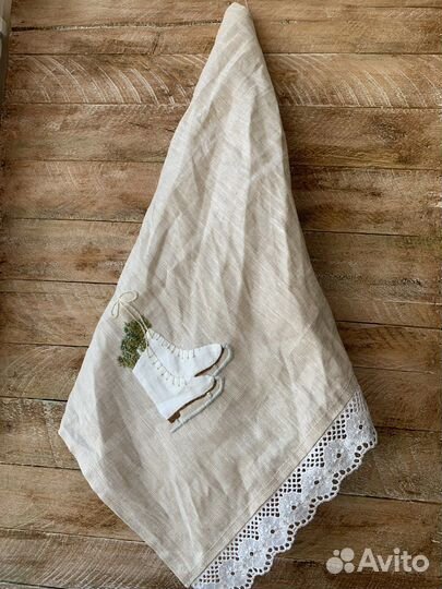 Льняное полотенце. Комплект 7 предметов