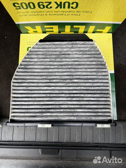 Фильтр салона угольный mercedes benz