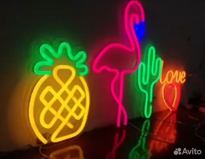 Неоновая вывеска на заказ