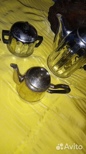 Поднос и набор мнц кольчугино СССР. Обмен