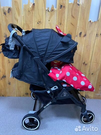Прогулочная коляска Dearest 2023 с сумкой для мамы