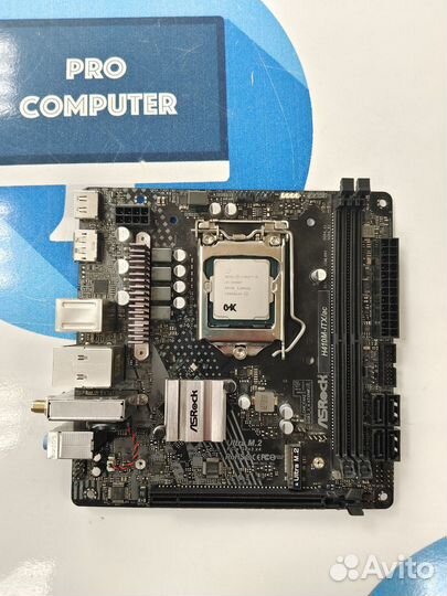 Материнская плата H410 + i3 10300T