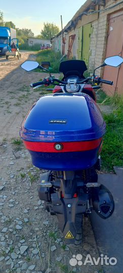 Гофор на мото полностью исправен с замком