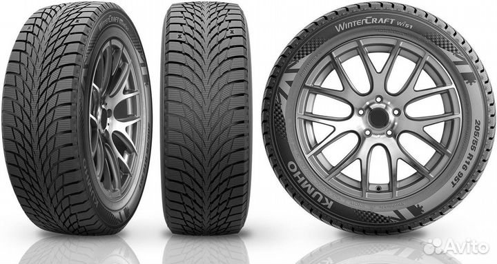 Kumho WinterCraft Ice Wi51 185 R15 92T