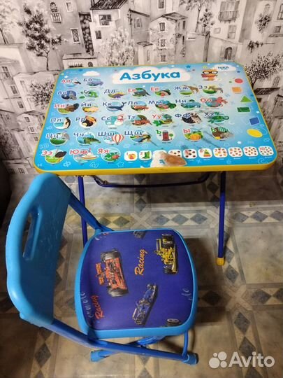 Набор детской мебели стол и стул