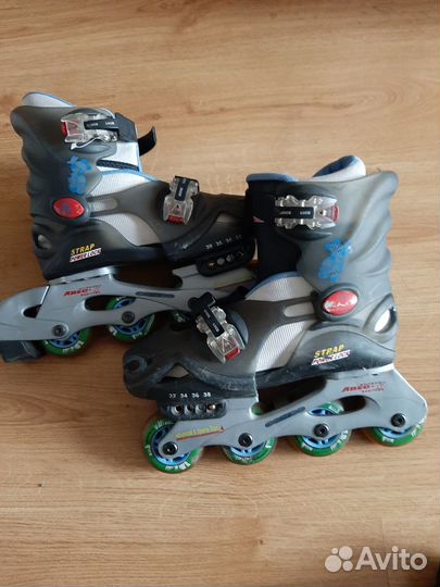 Роликовые коньки детские раздвижные