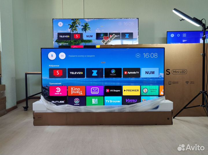 Телевизор Xiaomi S PRO 65 75/85/100 Mini LED 144hz