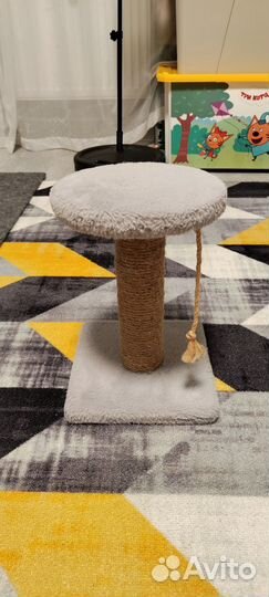 Когтеточка столбик для котят