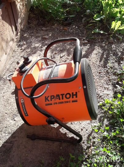 Тепловая пушка электрическая бу