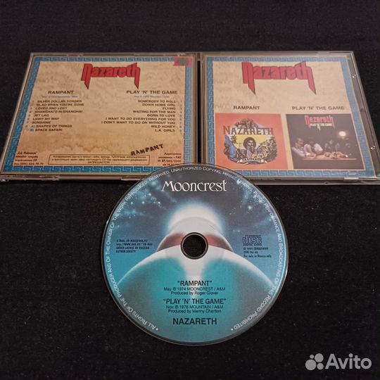CD Nazareth - 2 альбома