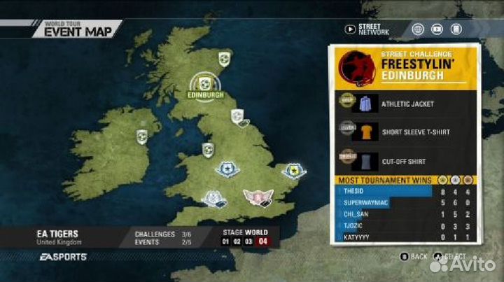 FIFA Street PS3, английская версия